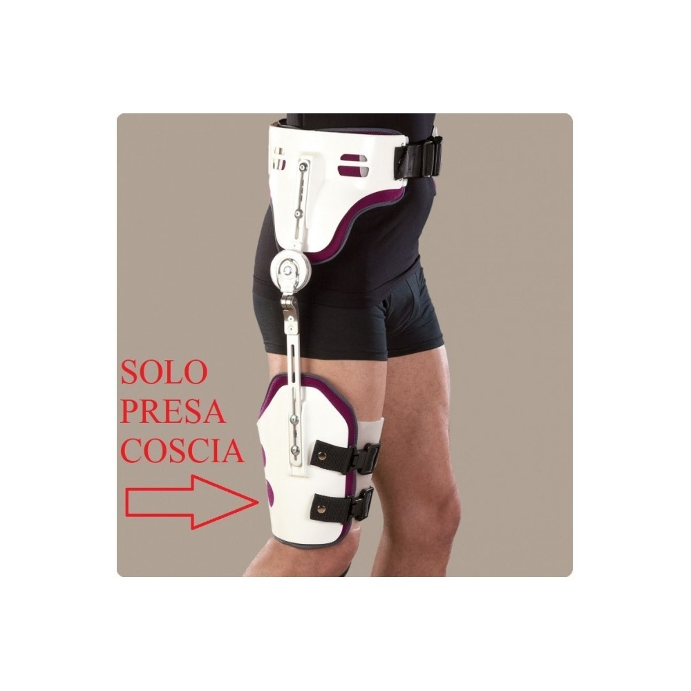 RO+TEN - HIPO - Presa coscia per ortesi d'anca (tutore composto da presa bacino + presa coscia + aste)
