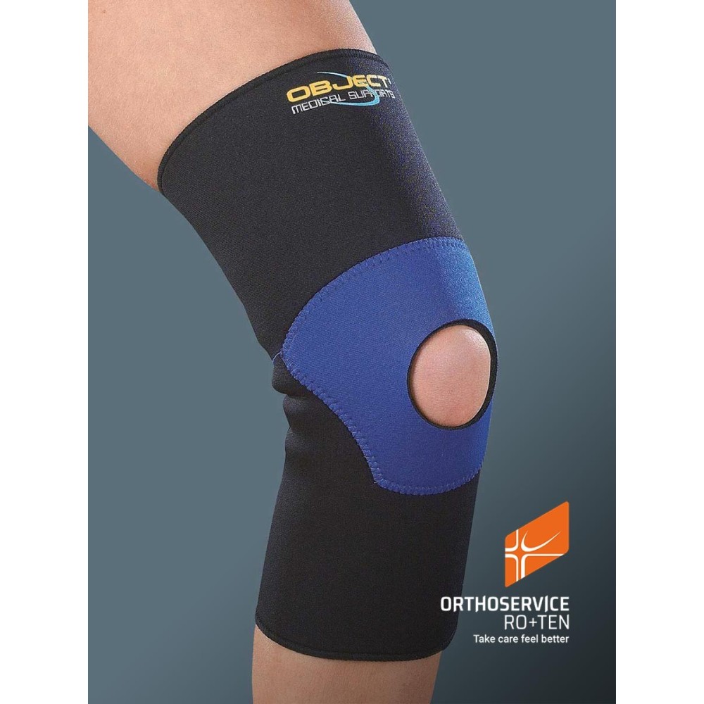 RO+TEN - OBJECT 04 - Ginocchiera tubolare in neoprene con stabilizzatore rotuleo