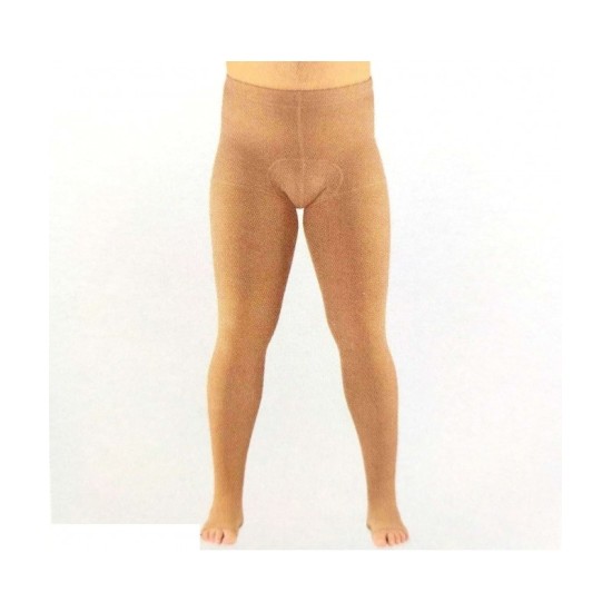 Medi - Mediven Plus - Calze compressive medicali classe 1, punta aperta - AT/H Collant Uomo