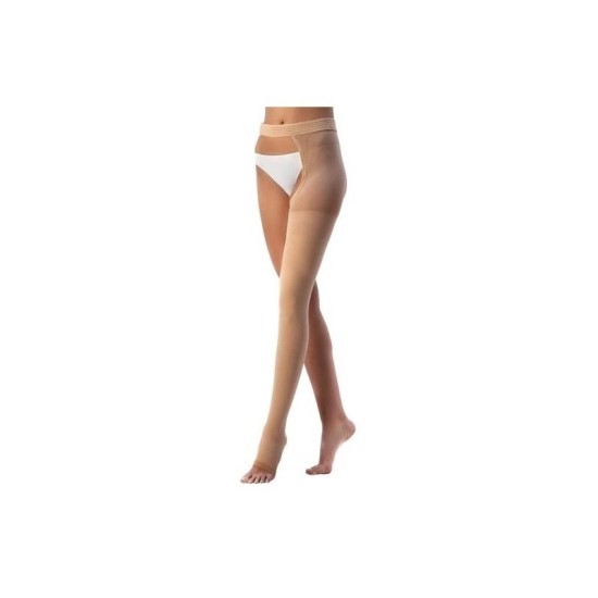 Medi - Duomed - Calze compressive medicali classe 2, punta aperta - AG/T Monocollant