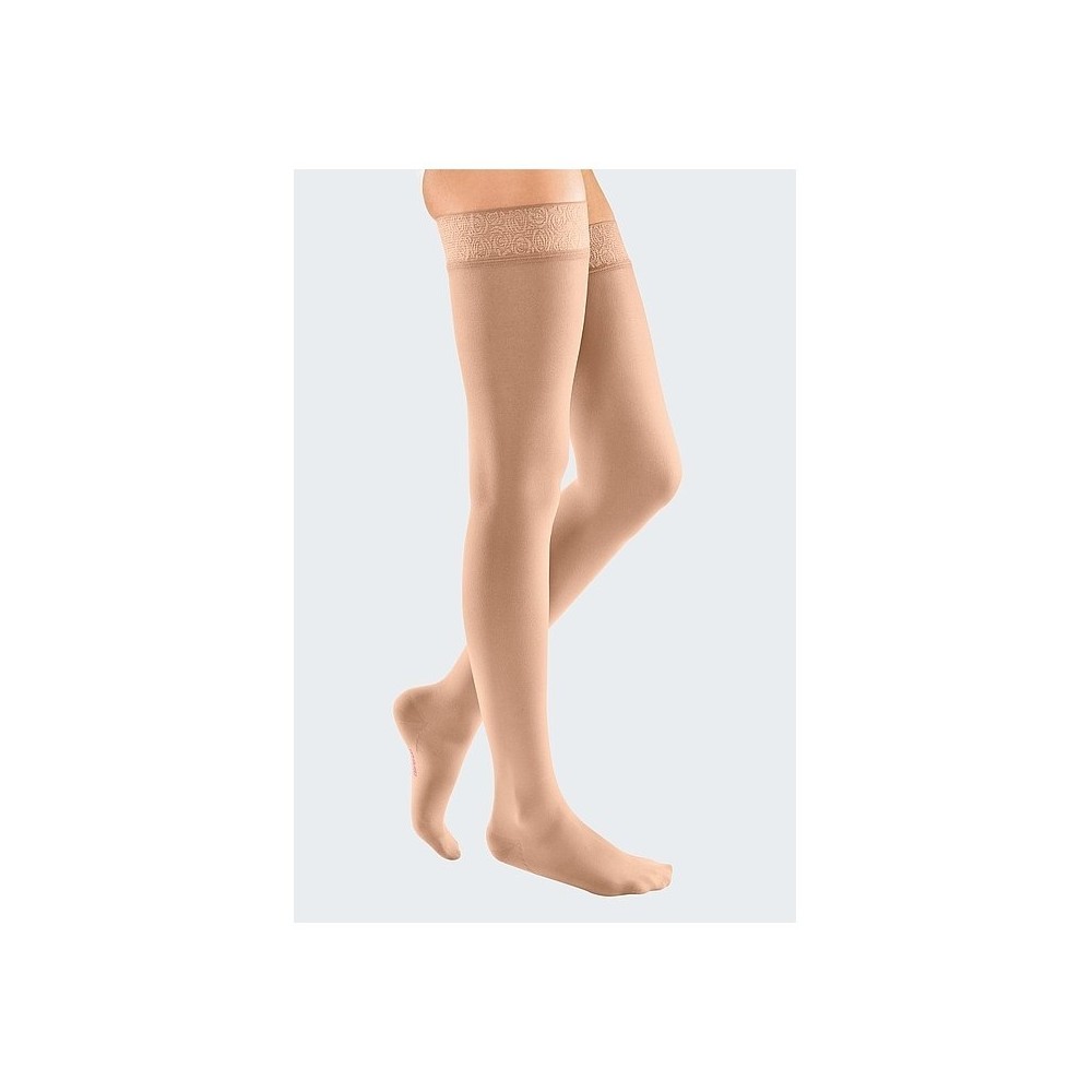Medi - Mediven Elegance - Calze compressive medicali classe 1, punta chiusa - AG Calza Coscia SENZA autoreggente