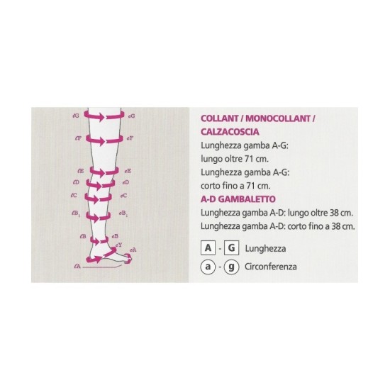 Medi - Mediven Elegance - Calze compressive medicali classe 1, punta chiusa - AG Calza Coscia SENZA autoreggente