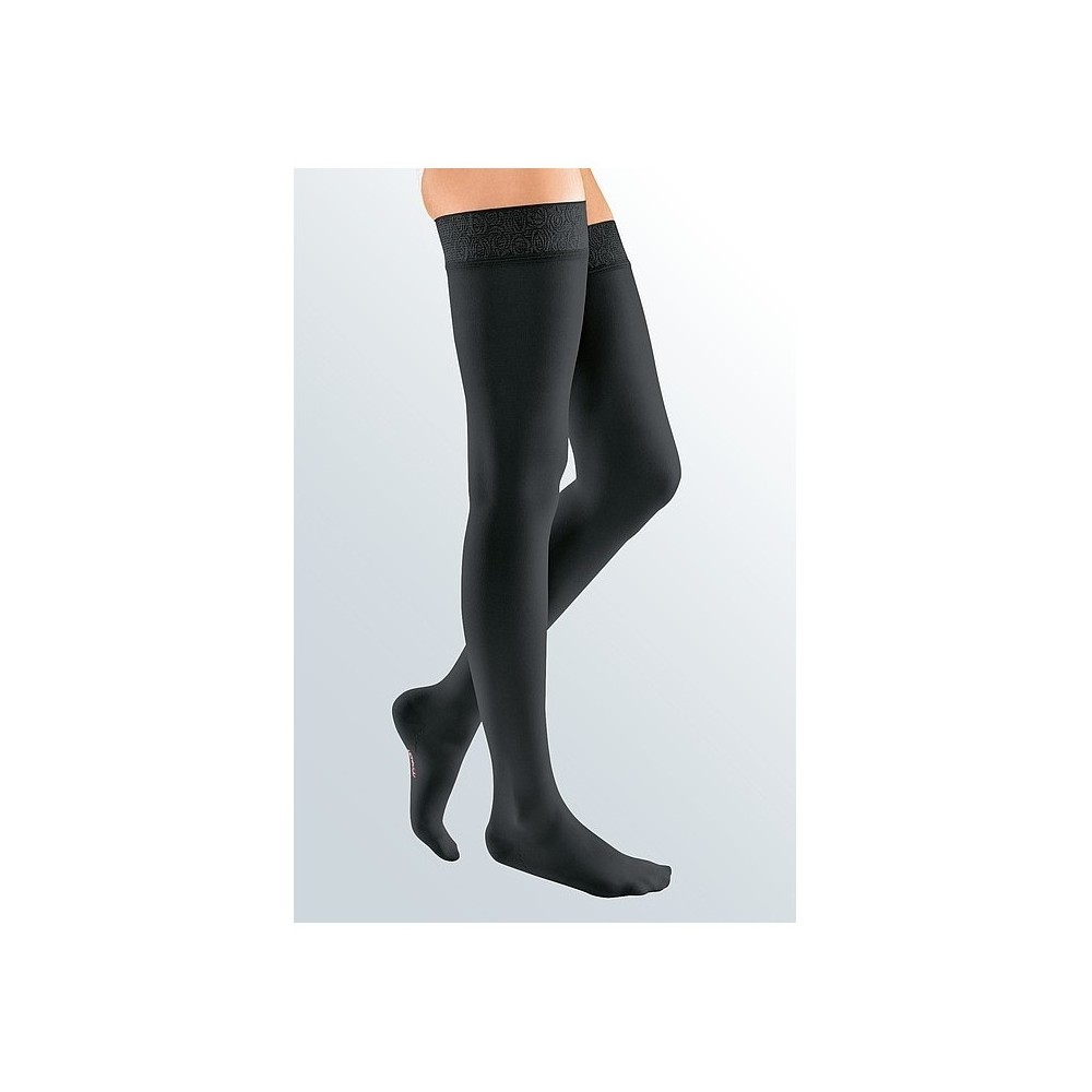 Medi - Mediven Elegance - Calze compressive medicali classe 1, punta chiusa - AG Calza Coscia SENZA autoreggente