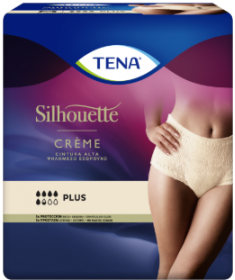 TENA - Silhouette - Plus Crème Vita alta – Mutandine assorbenti femminili