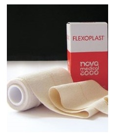 Flexoplast - Benda elastoadesiva all'ossido di zinco - 4,5m