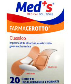 Med's - FarmaCerotto - Classico cerotto strip polietilene (20 pezzi)