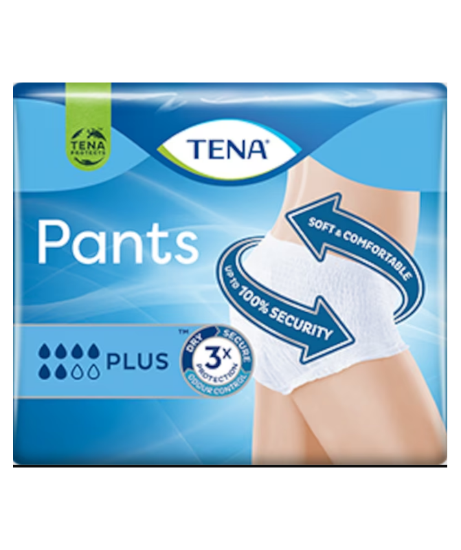 TENA Pants Plus Mutandina assorbente per incontinenza XL 4 confezioni