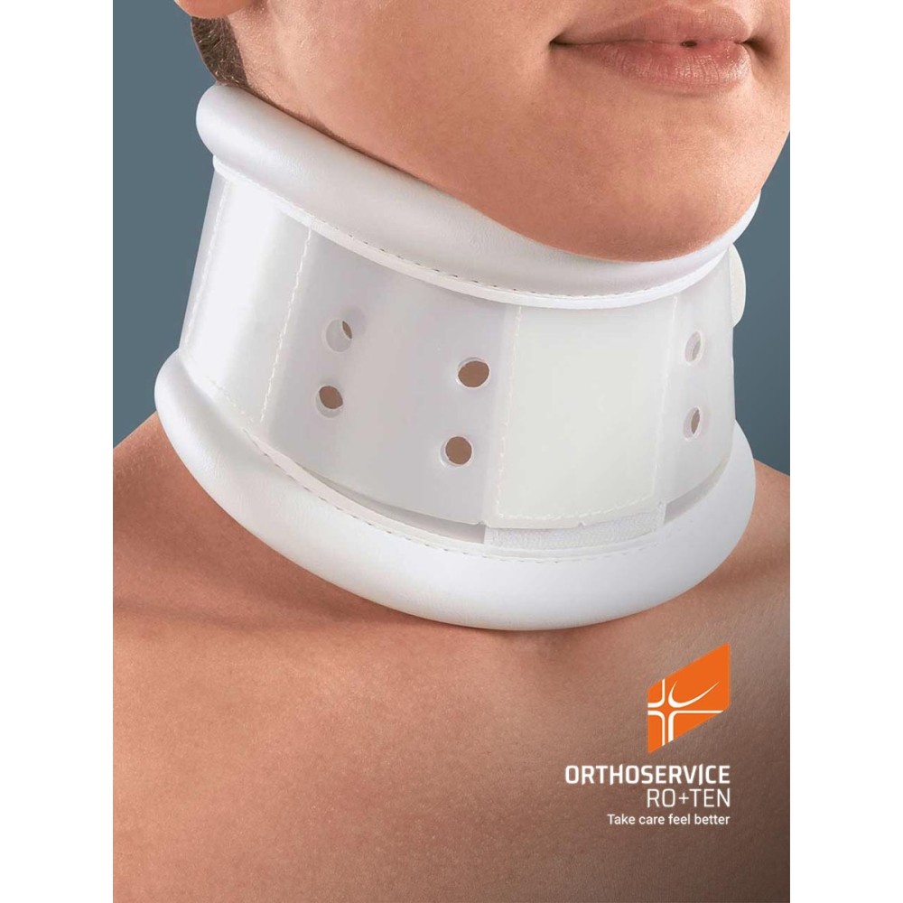 RO+TEN - CERVILIGHT SCHANZ - Collare cervicale tipo Schanz con regolazione a velcro