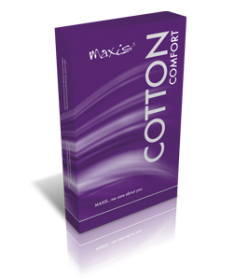 Medi - Cotton Maxis - Calze compressive medicali in cotone classe di compressione 1, punta aperta - AG/T Monocollant